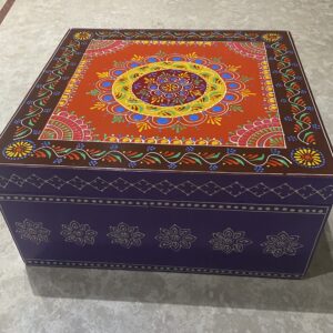 रत्नमञ्जूषिका-Granthapetika -Hand painted Box for 16 Manuscripts